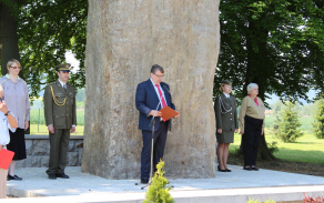 Na vzpomínkové akci vystoupil také hejtman Královéhradeckého kraje Bc. Lubomír Franc