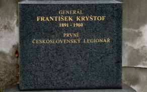 Hrob prvního čs. legionáře generála Františka Kryštofa